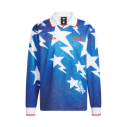 Adidas x BAPE Long Sleeve Standard Jersey Medium Blue Denim - KR Sizing