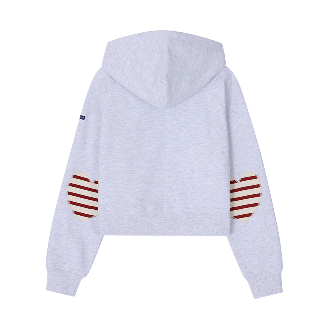 ASJF261KR07-LGY Saint James Bon Bon Petit Hoodie Zip-Up LGY