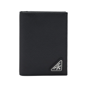 Prada Saffiano Card Holder Black