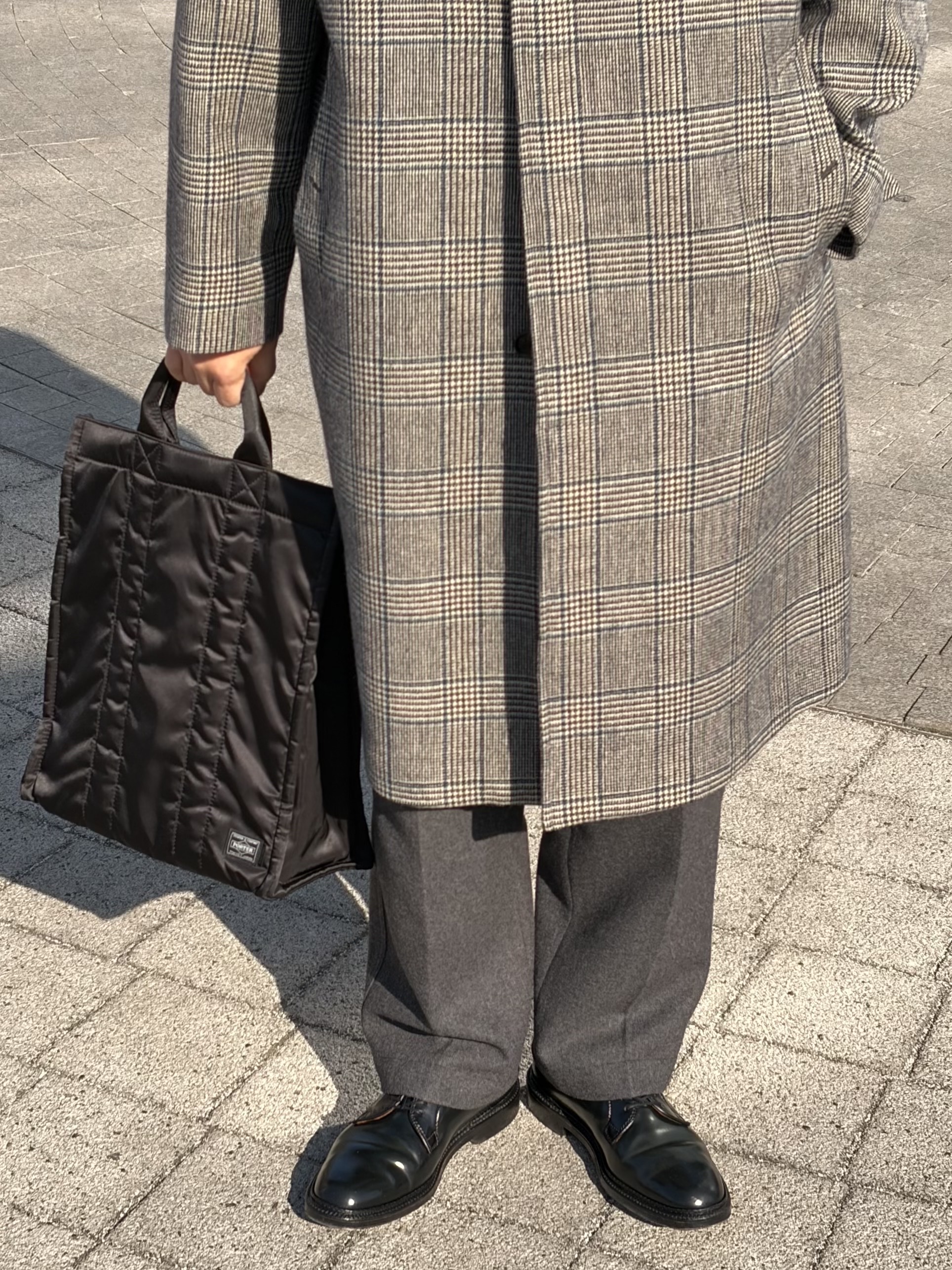 Alden 9901 Cordovan Plain Toe Blucher Oxford Black - E, Alden 9901 Cordovan Plain Toe Blucher Oxford Black - D 착용 스타일 - 4