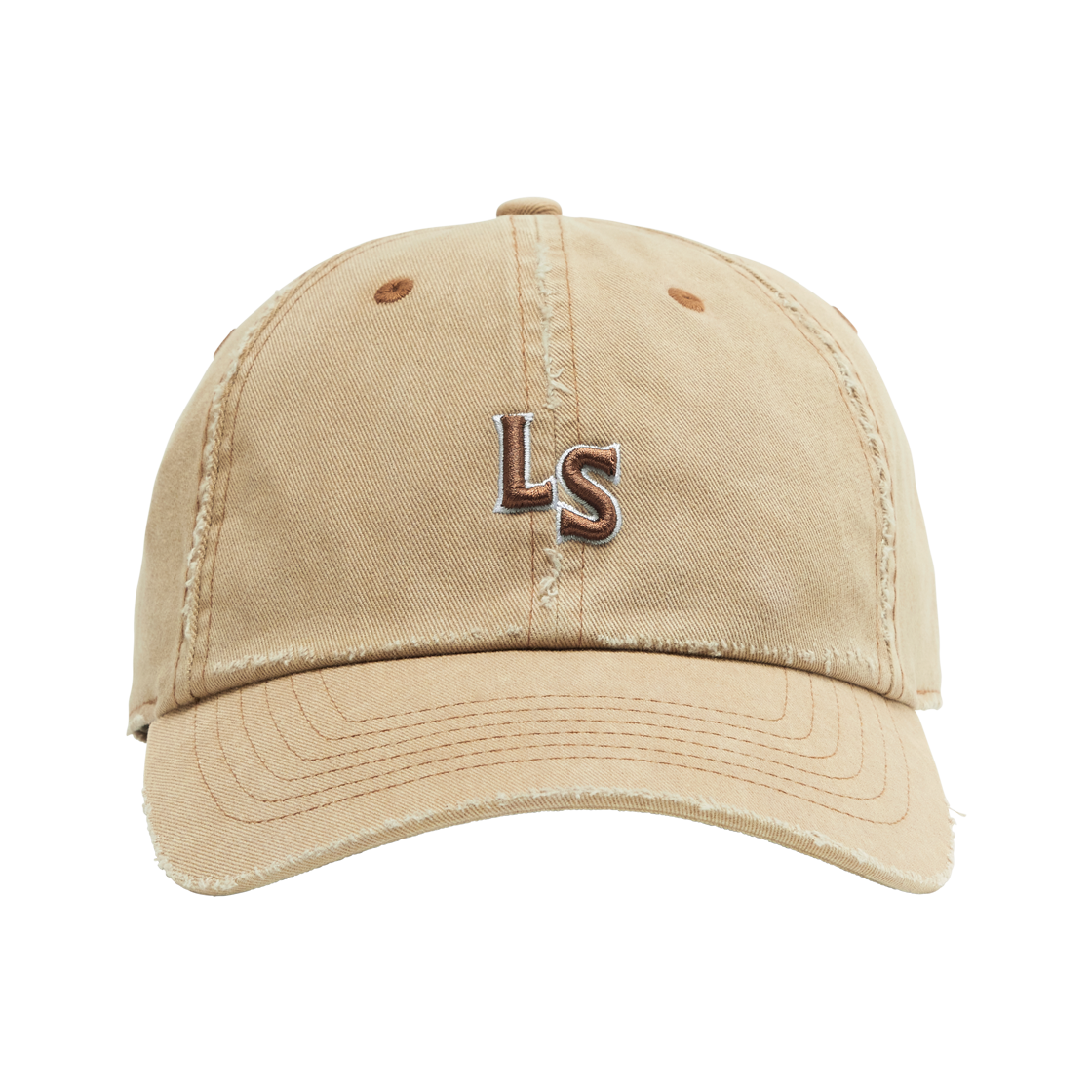 004BS-0006 Levi's Monogram Cap Beige