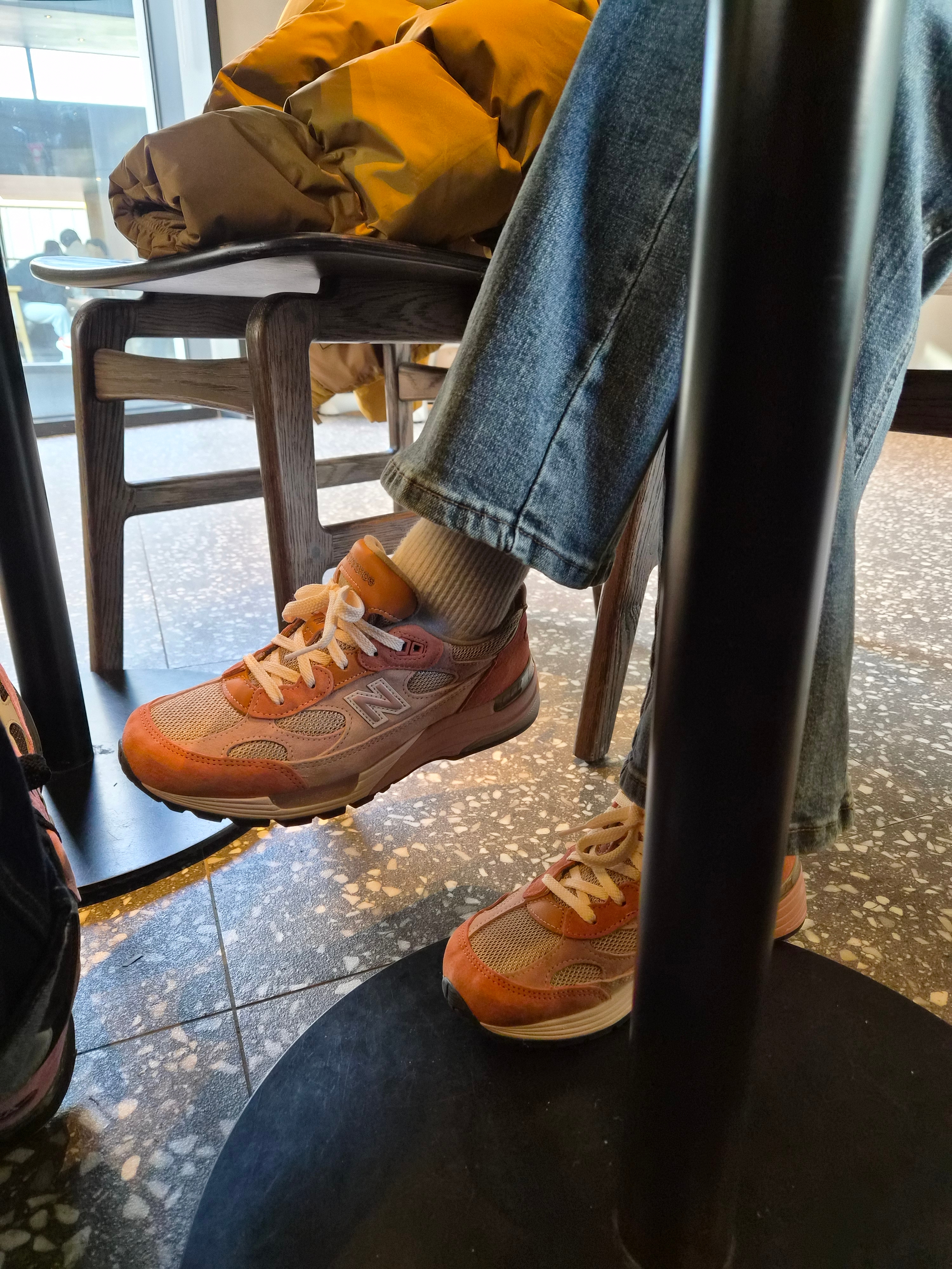 New Balance x Joe Freshgoods 992 Made in USA Aged Well 착용 스타일