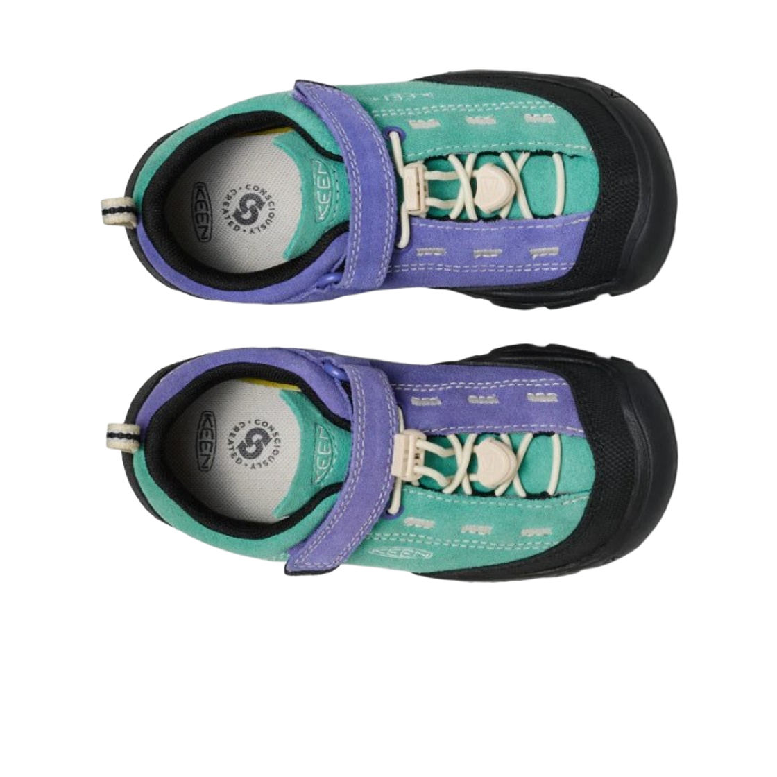 (키즈) 킨 재스퍼 II 브라이트 아쿠아 퍼플 오퓰런스((Kids) Keen Jasper II Bright Aqua Purple Opulence) - 2