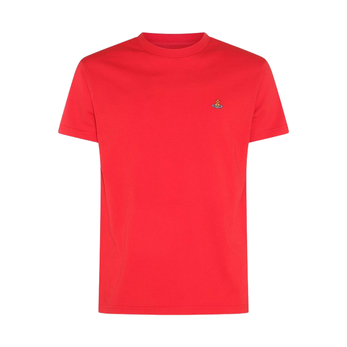 3G010013-J001M-H410 Vivienne Westwood Classic Logo T-Shirt Red