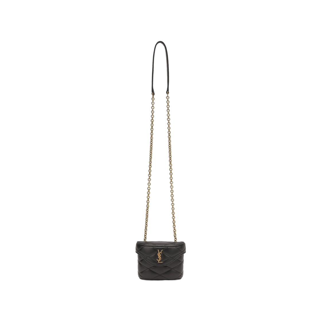 생로랑 준 마이크로 박스 숄더백 블랙(Saint Laurent June Micro Box Shoulder Bag Black) - 3