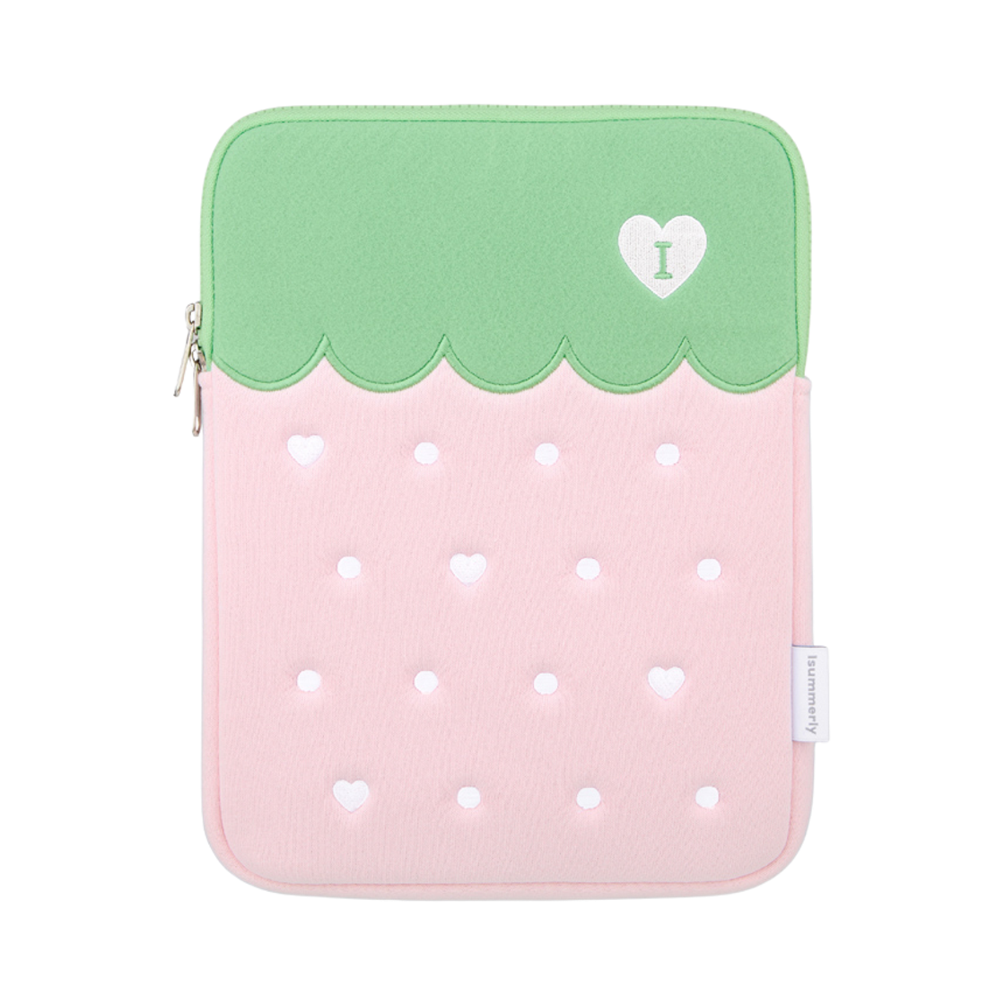 아이썸머리 딸기 태블릿 파우치 핑크(Isummerly Love Berry Tablet Pouch 11inch Pink)