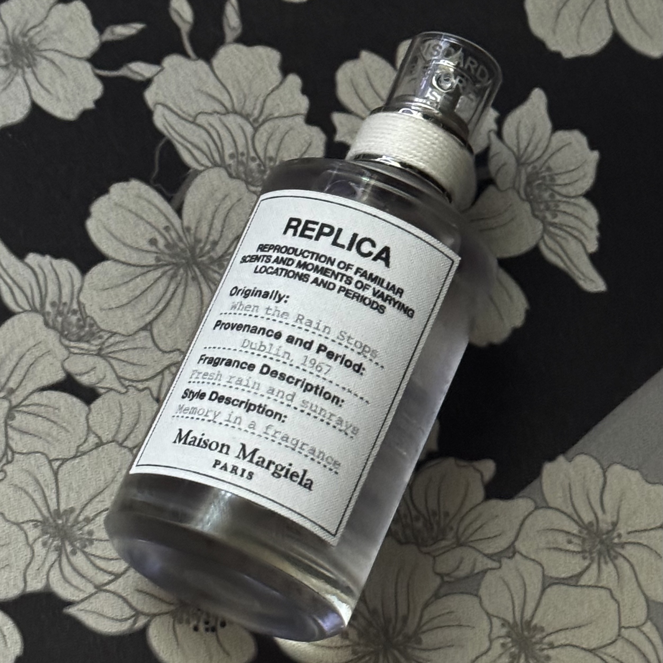 Maison Margiela Replica When the Rain Stops Eau De Toilette 100ml 착용 스타일