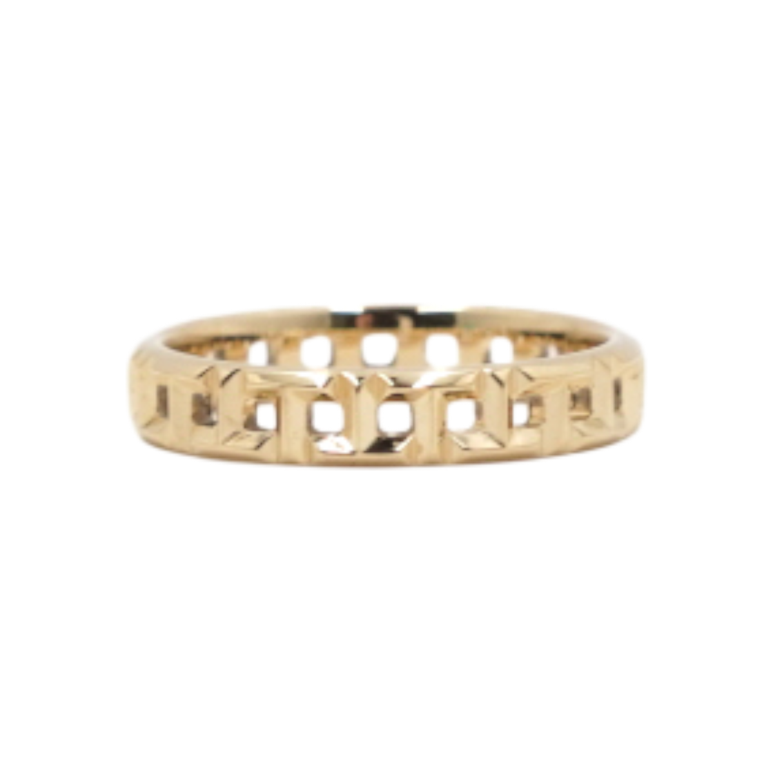 티파니 18K옐로우골드 3.5mm 트루 네로우 링 반지-8호aa60316(Tiffany 18K Yellow Gold 3.5mm True Narrow Ring - Size 8) - 1