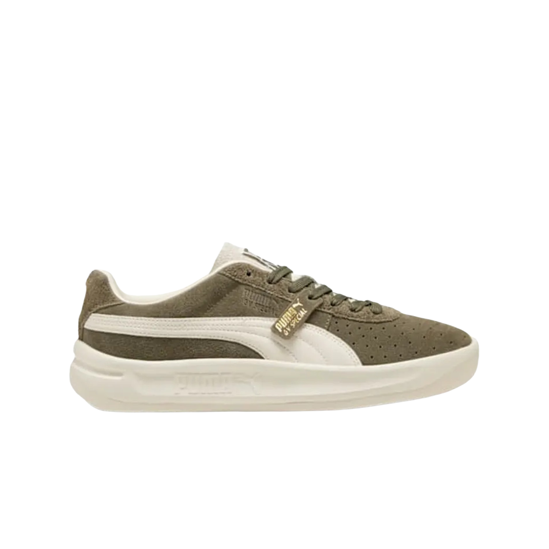 398508-10 Puma GV Special Suede Loden Green Frosted Ivory