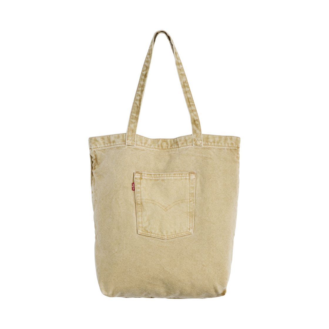 005FV-0003 Levi's Back Pocket Totebag Beige