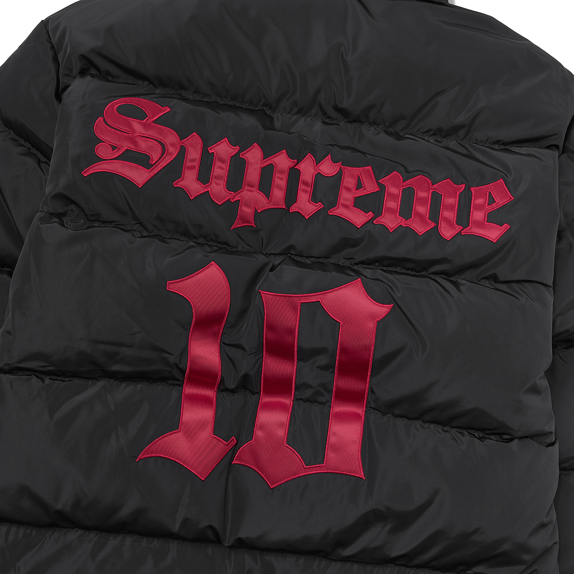 슈프림 x 엄브로 다운 퍼퍼 자켓 블랙 - 25FW(Supreme x Umbro Down Puffer Jacket Black - 25FW) - 9