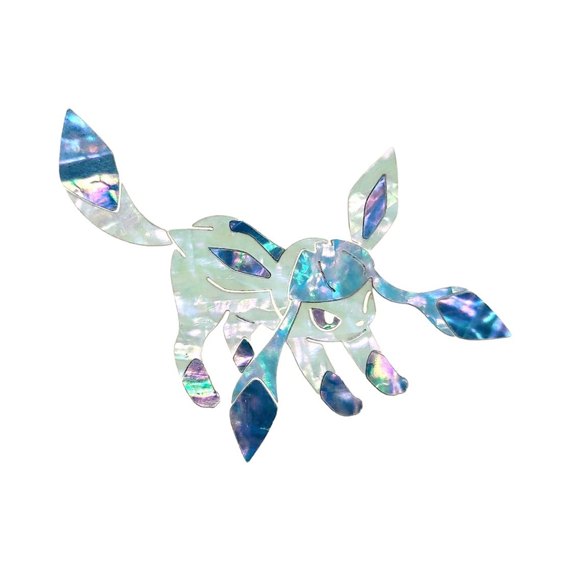 포켓몬 스토어 전통 에디션 자개 스티커 글레이시아(Pokemon Store Korean Traditional Edition Mother Pearl Sticker Glacia) - 1