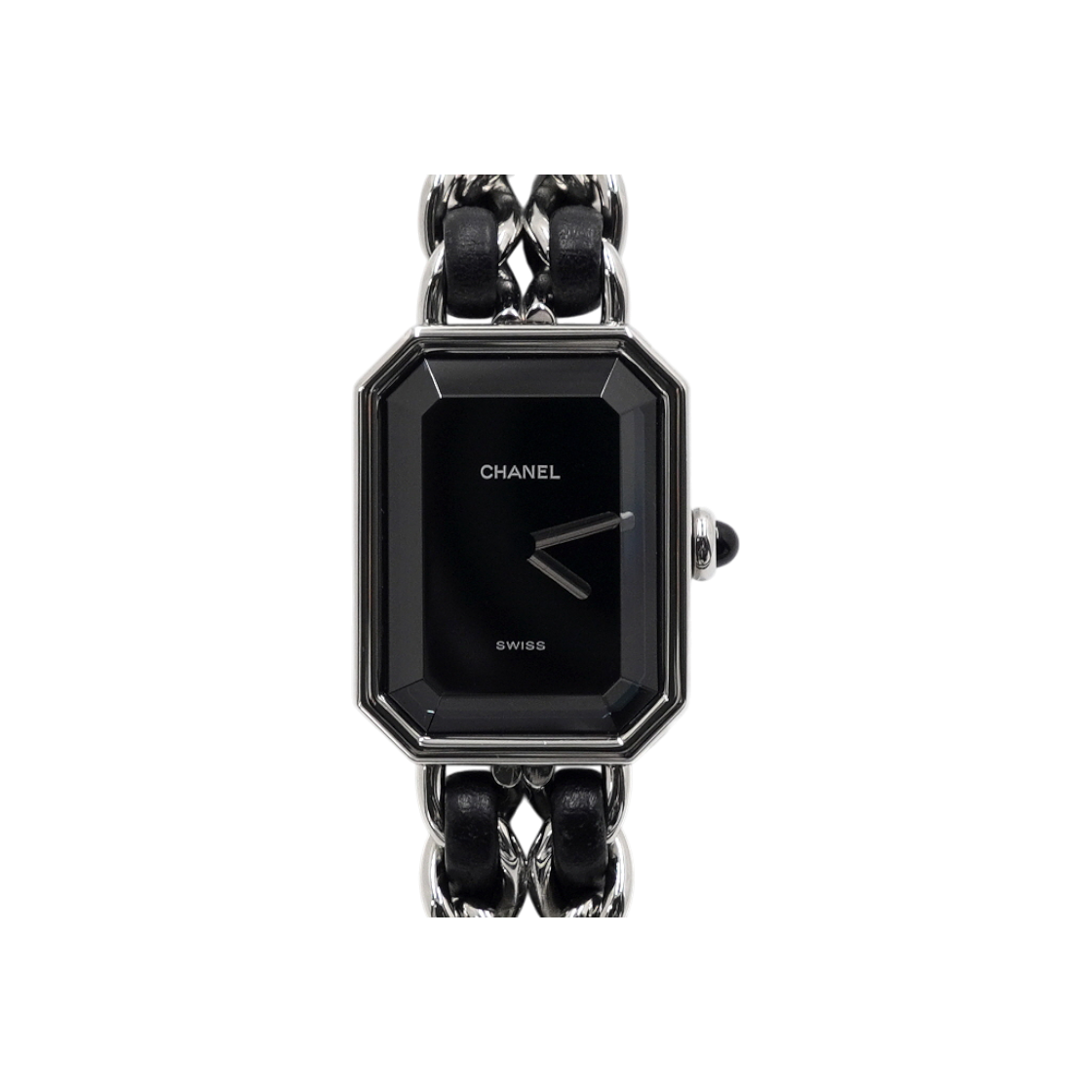 ITIL6KLL8FBK Chanel H0451 Premiere Silver Chain Large Bracelet Quartz Women's Watch