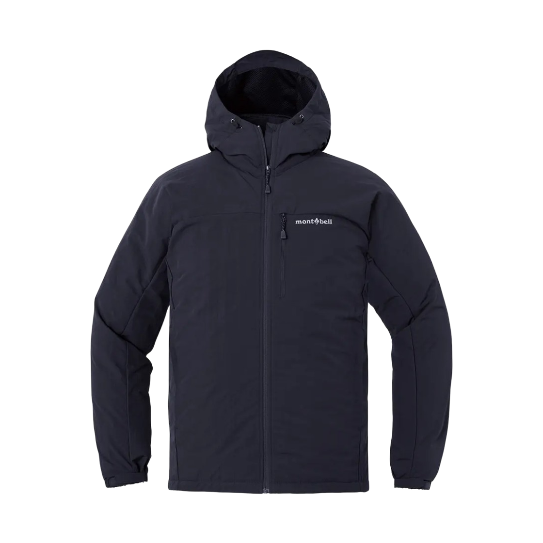 1106744 Montbell O.D. Lined Hooded Jacket Black