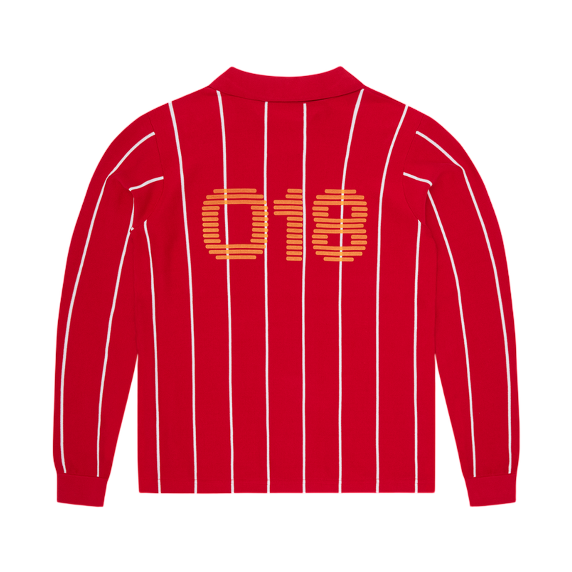 코르테이즈 몬드 니트 롱슬리브 저지 레드(Corteiz Monde Knit L/S Jersey Red) - 2
