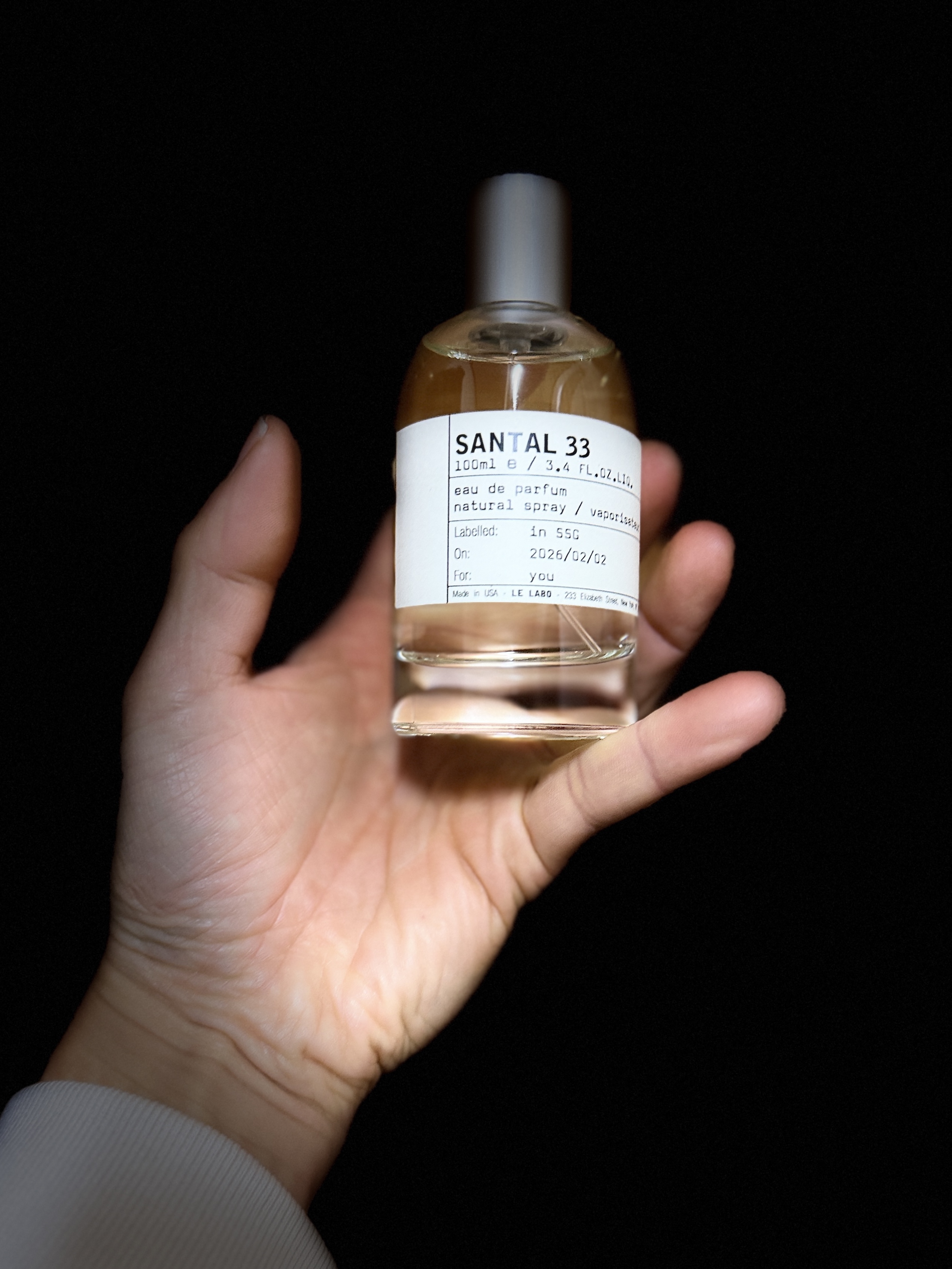 Le Labo Santal 33 Eau De Parfum 100ml 착용 스타일 - 1
