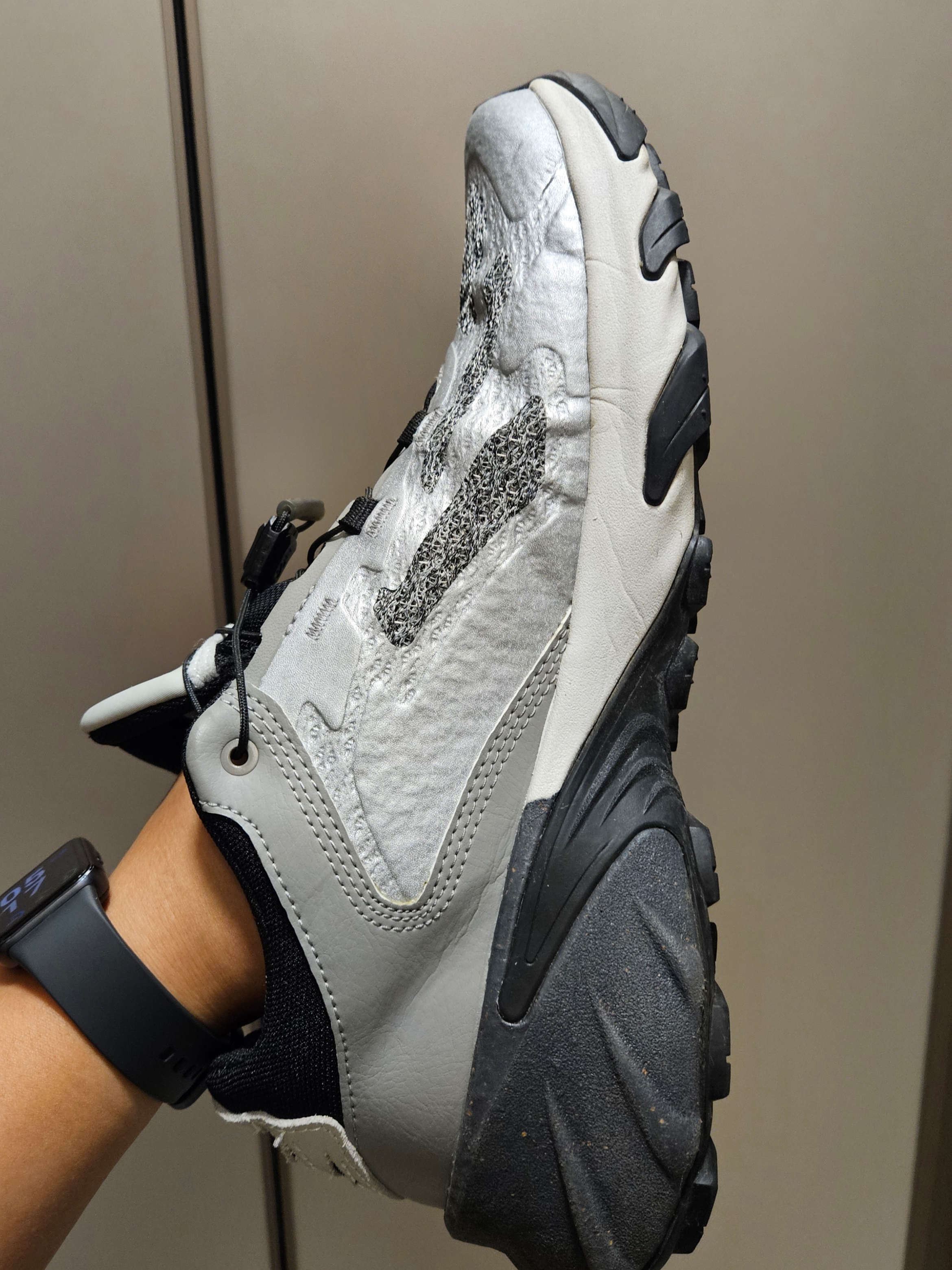 Salomon Speedverse PRG Silver Frost Grey Lunar Rock 착용 스타일