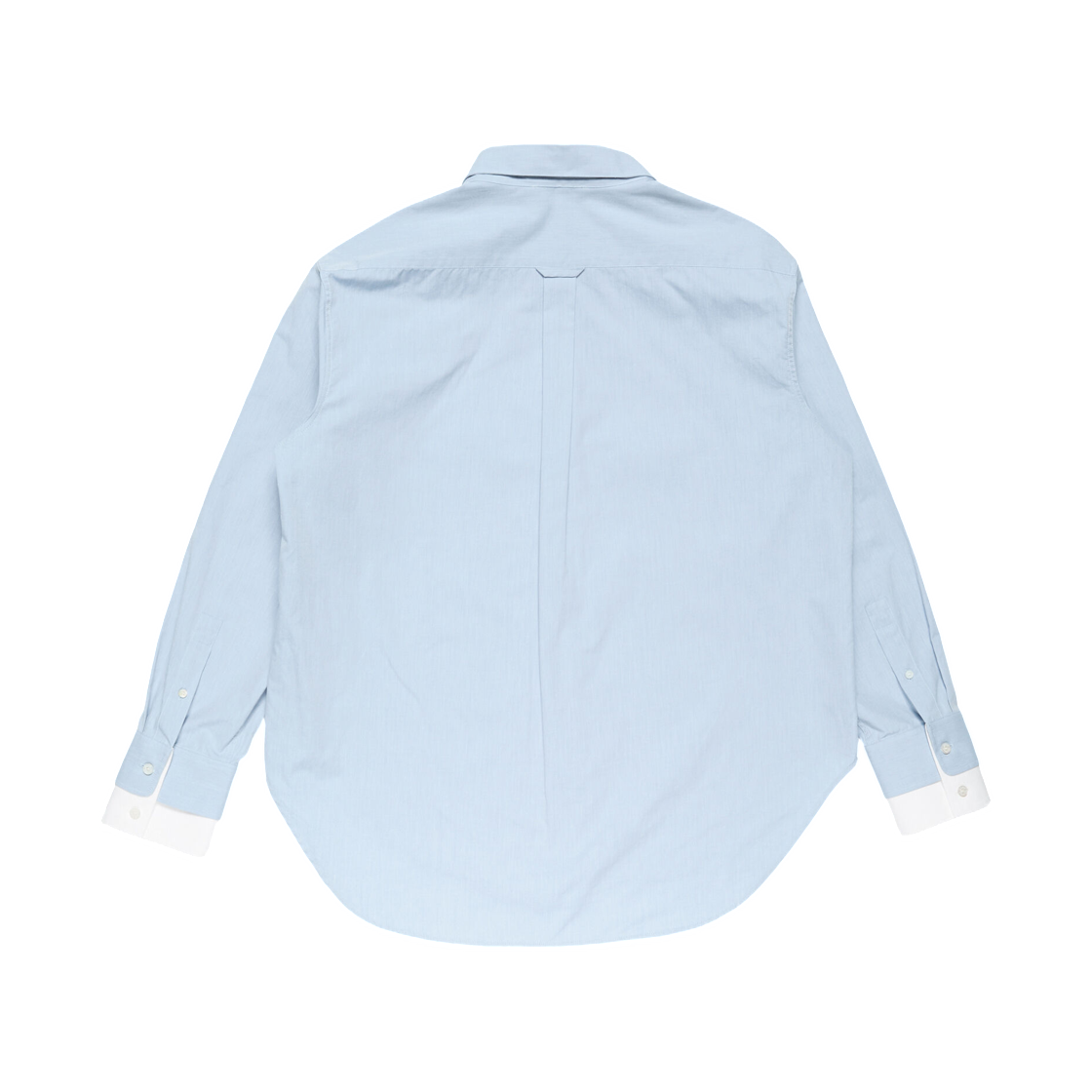 (W) 아크네 스튜디오 레이어드 버튼업 라이트 블루 화이트((W) Acne Studios Layered Button-Up Light Blue White) - 2
