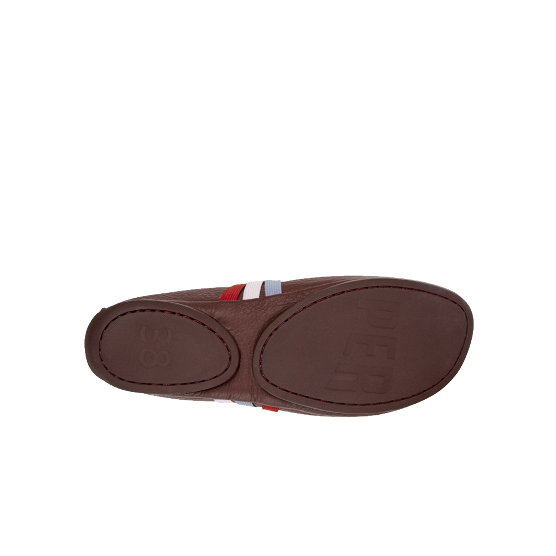 캠퍼 여성 라이트 니나 플랫슈즈 버건디(CAMPER WOMEN Right Nina Flat BURGUNDY) - 5