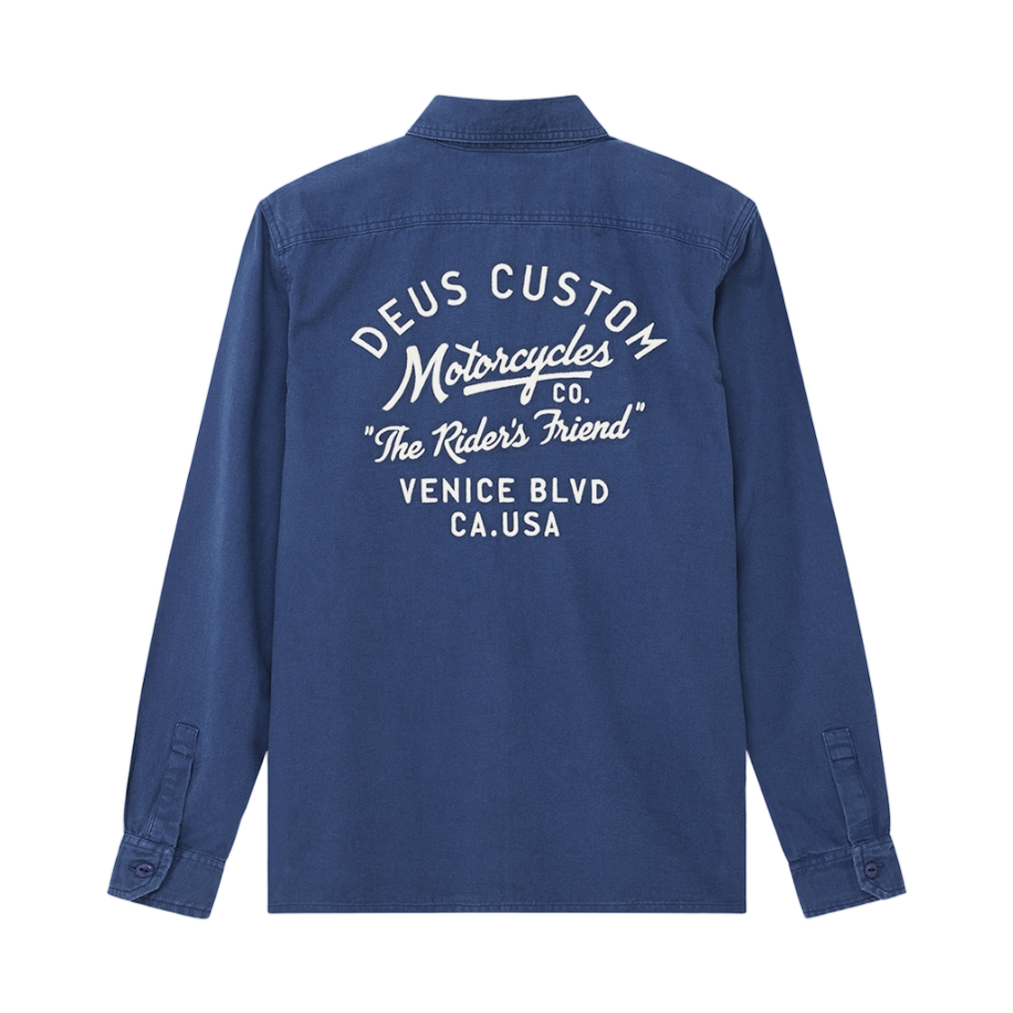 데우스 엑스 마키나 노마드 셔츠 블루(Deus Ex Machina Nomad Shirt Blue) - 2