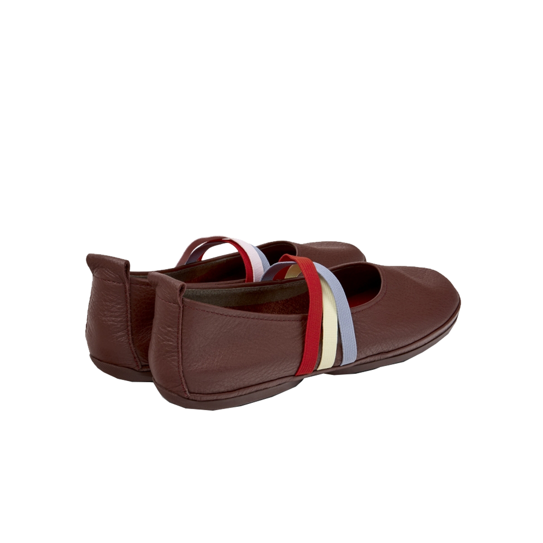 캠퍼 여성 라이트 니나 플랫슈즈 버건디(CAMPER WOMEN Right Nina Flat BURGUNDY) - 4