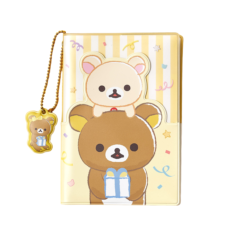 대원미디어 리락쿠마 여행 여권케이스 커버 캐릭터 참 옐로우 포켓형(Daewonmedia Rilakkuma Passport Case Cover Yellow Pocket Type)