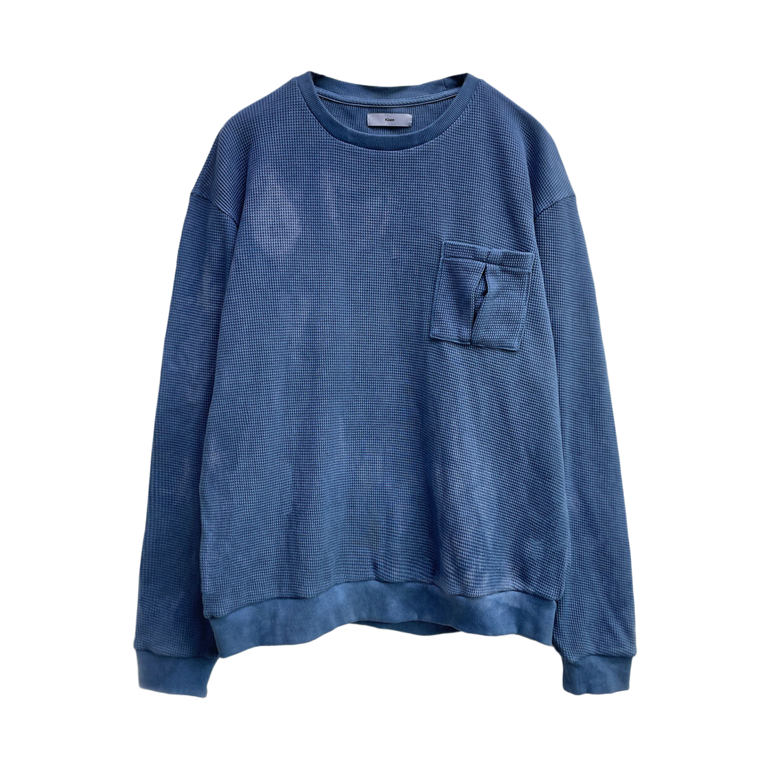 키아세 써멀 스웻셔츠 블루(Kiiace Thermal Sweatshirt Blue)
