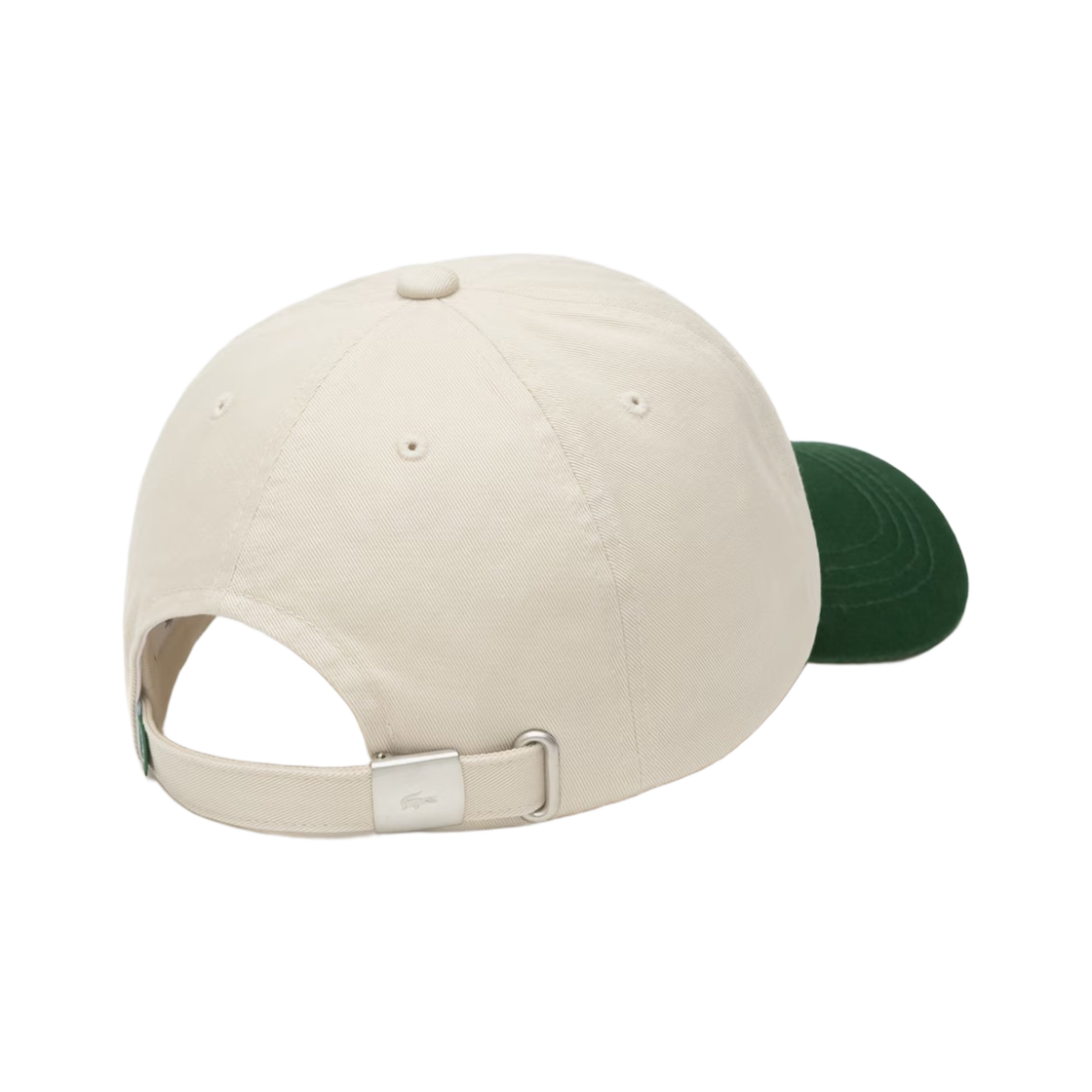 라코스테 워시드 베이직 컬러 크록 볼캡 그린(Lacoste Washed Basic Color Croc Ball Cap Green) - 2