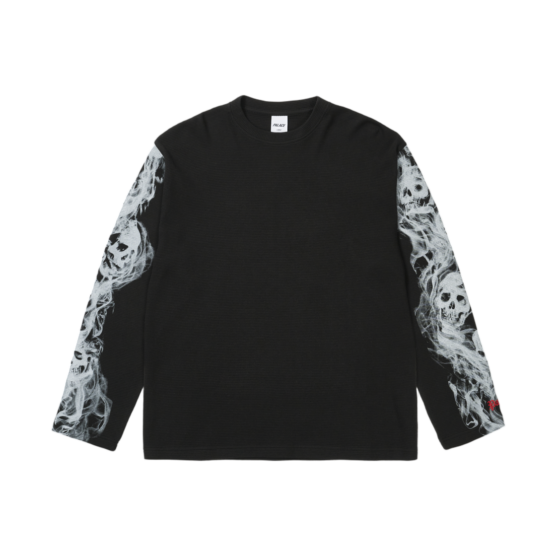 - Palace Smoked Waffle Longsleeve Black - 26SS