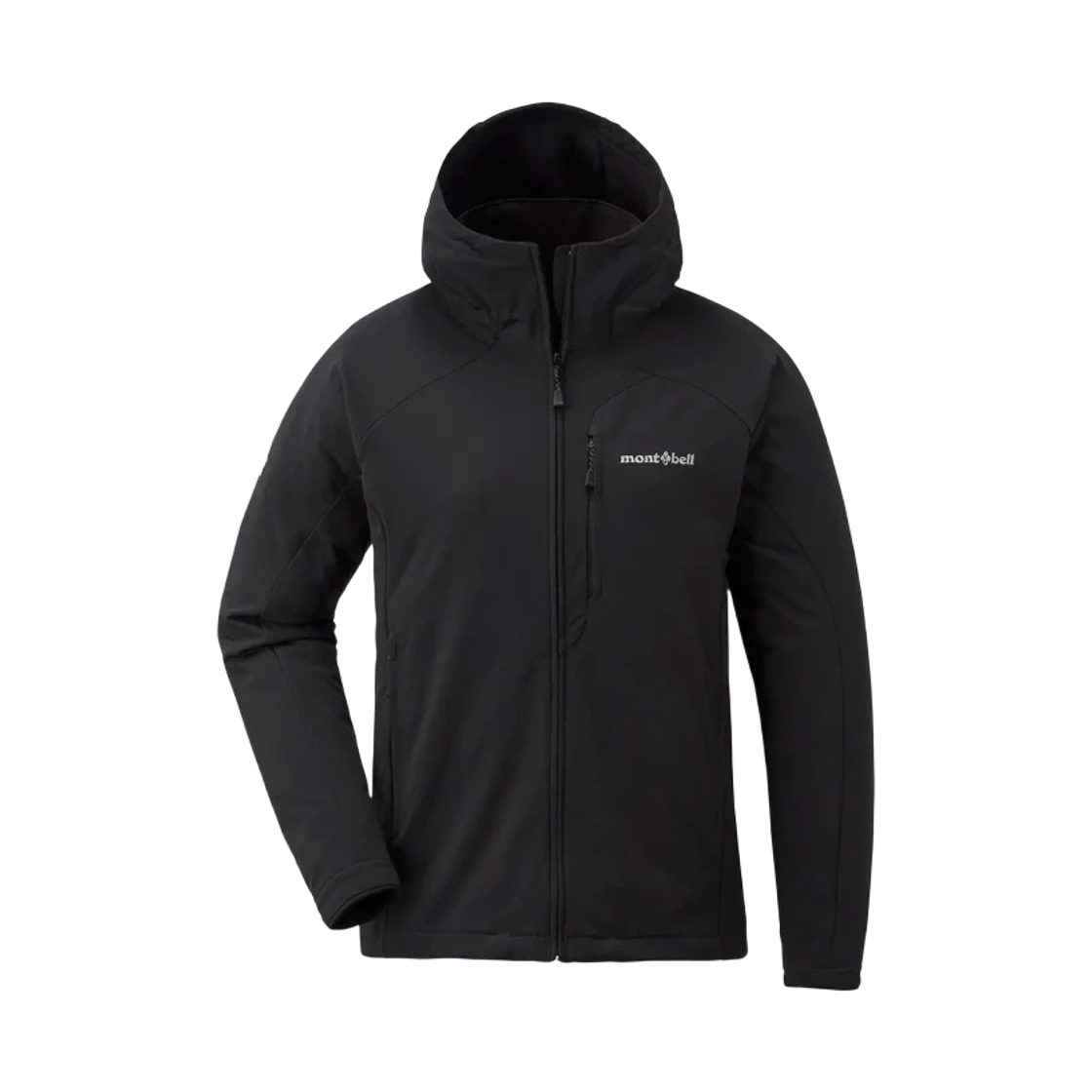 2306169 (W) Montbell Climapro 200 Hooded Jacket Black