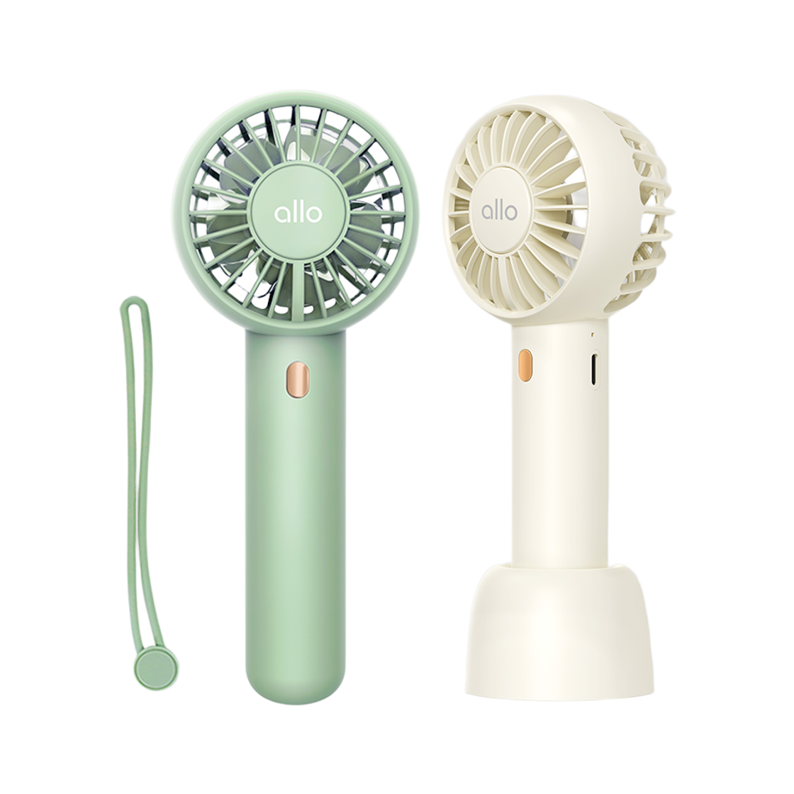 알로코리아 휴대용 미니 선풍기 듀얼팬 F2 손풍기 무선 소형 USB 서큘레이터(allokorea Portable Mini Fan Dual Fan F2 Handheld Fan Wireless Small USB Circulator)
