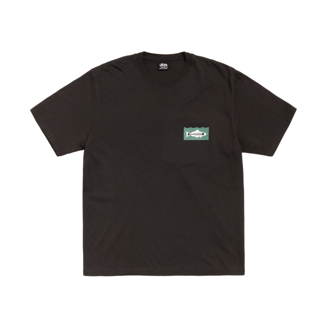 스투시 힐 더 베이 40 티셔츠 피그먼트 다이드 페이디드 블랙(Stussy Heal The Bay 40 T-Shirt Pigment Dyed Faded Black) - 2