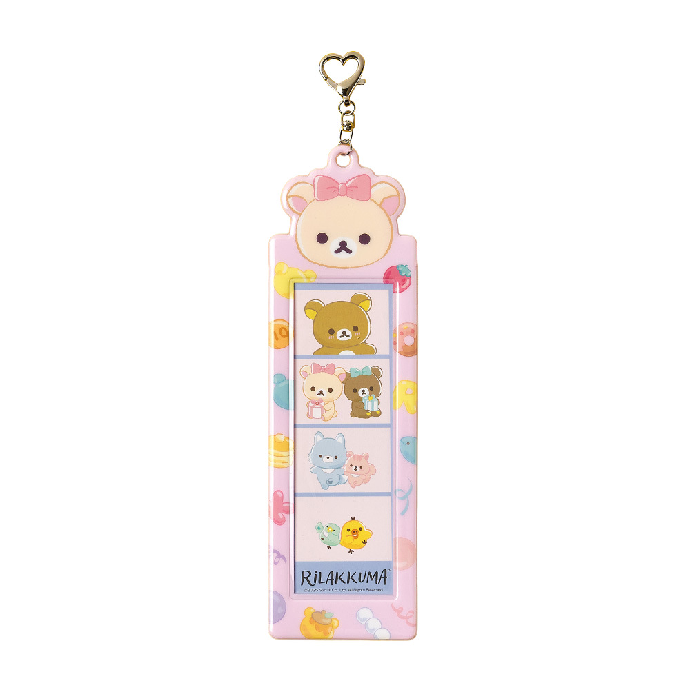 대원미디어 리락쿠마 네컷 포카홀더 키링 코리락쿠마(Daewonmedia Rilakkuma Four-Cut Photo Holder Keyring Korilakkuma)