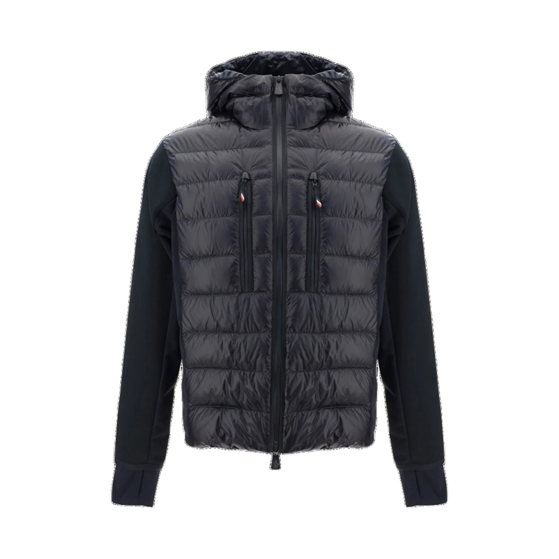 9B00012 C9043 999 24F [15% 쿠폰] Moncler Padded Hooded Zip-Up Cardigan Black - 24FW