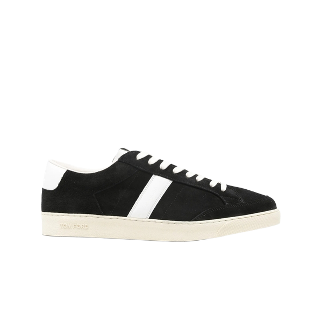 J1597-LCL046N-NWB Tom Ford Grain Leather Suede Blake Sneakers Black