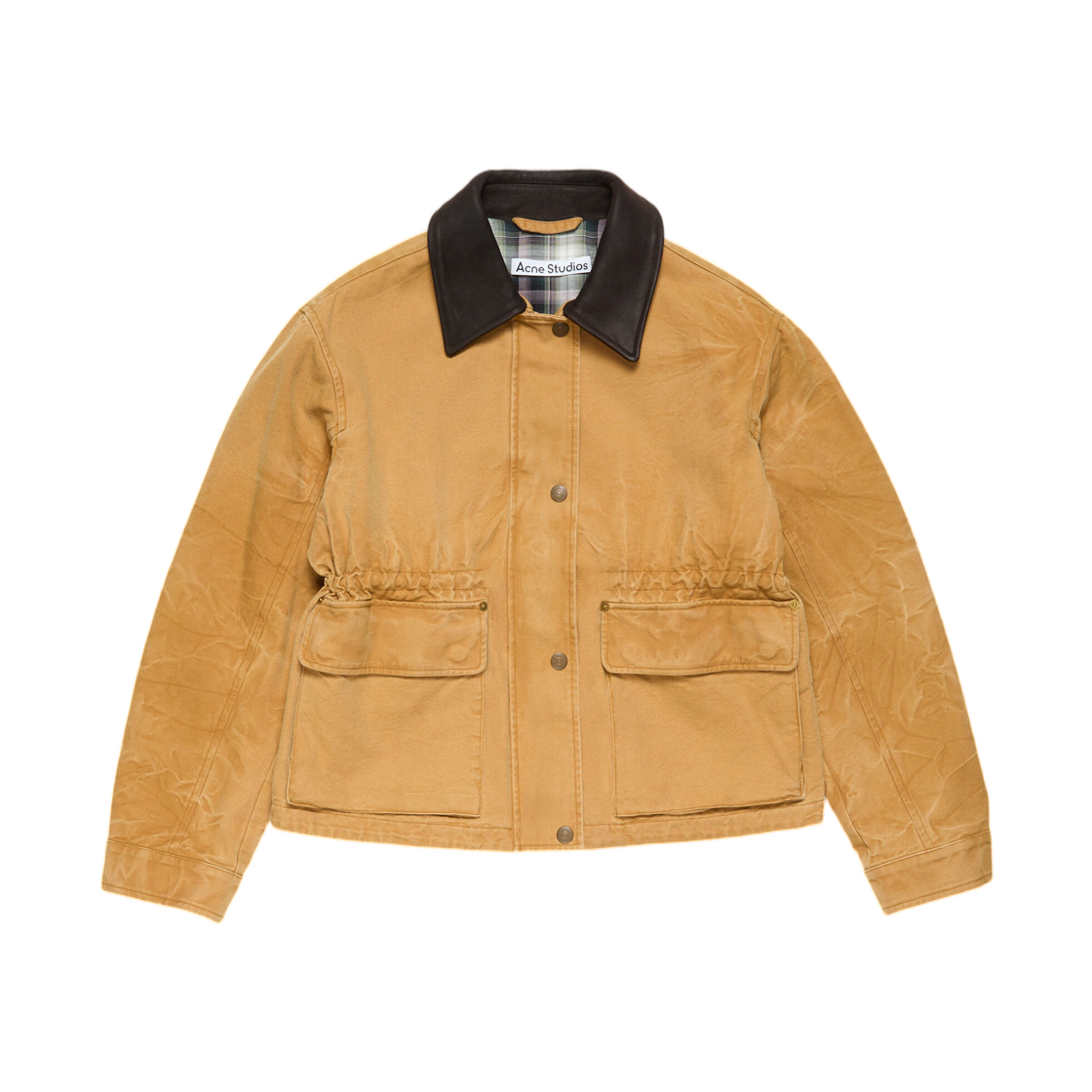 (W) 아크네 스튜디오 캔버스 자켓 러스트 브라운((W) Acne Studios Canvas Jacket Rust Brown)