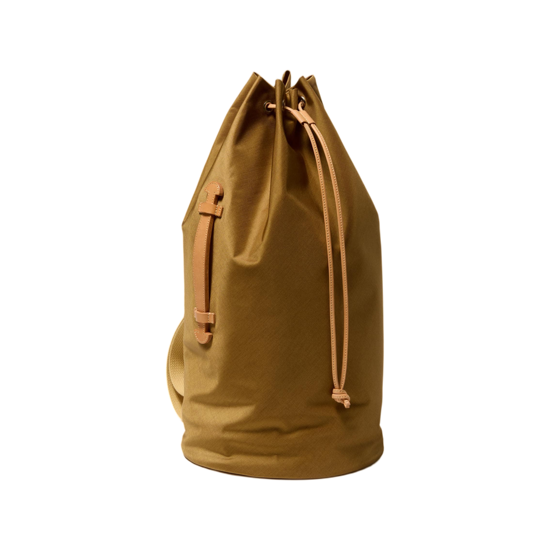 A26SB03AE Auralee Cordura Nylon Shoulder Bag Made By Aeta Camel - 26SS