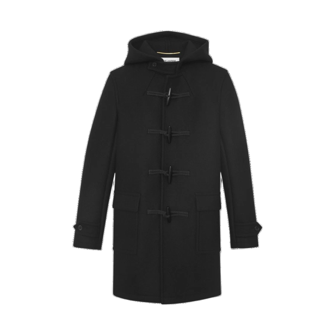 507529_Y080W_1000_22F [15% 쿠폰] (W) Saint Laurent Duffle Coat in Wool Black