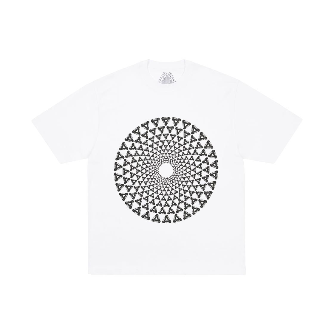 - Palace Swirly T-Shirt White - 26SS