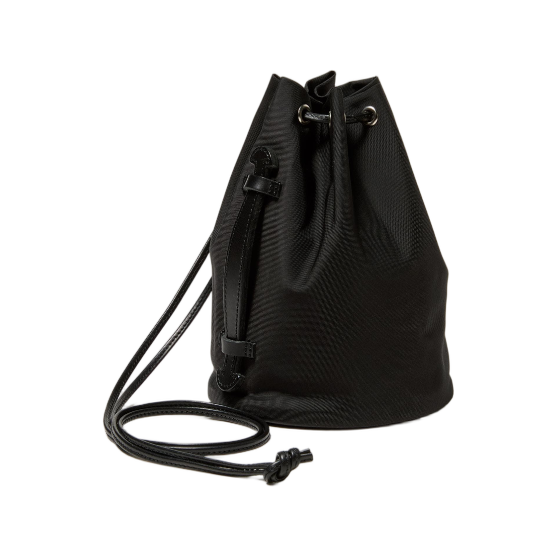 A26SB04AE Auralee Cordura Nylon Small Shoulder Bag Made By Aeta Black - 26SS