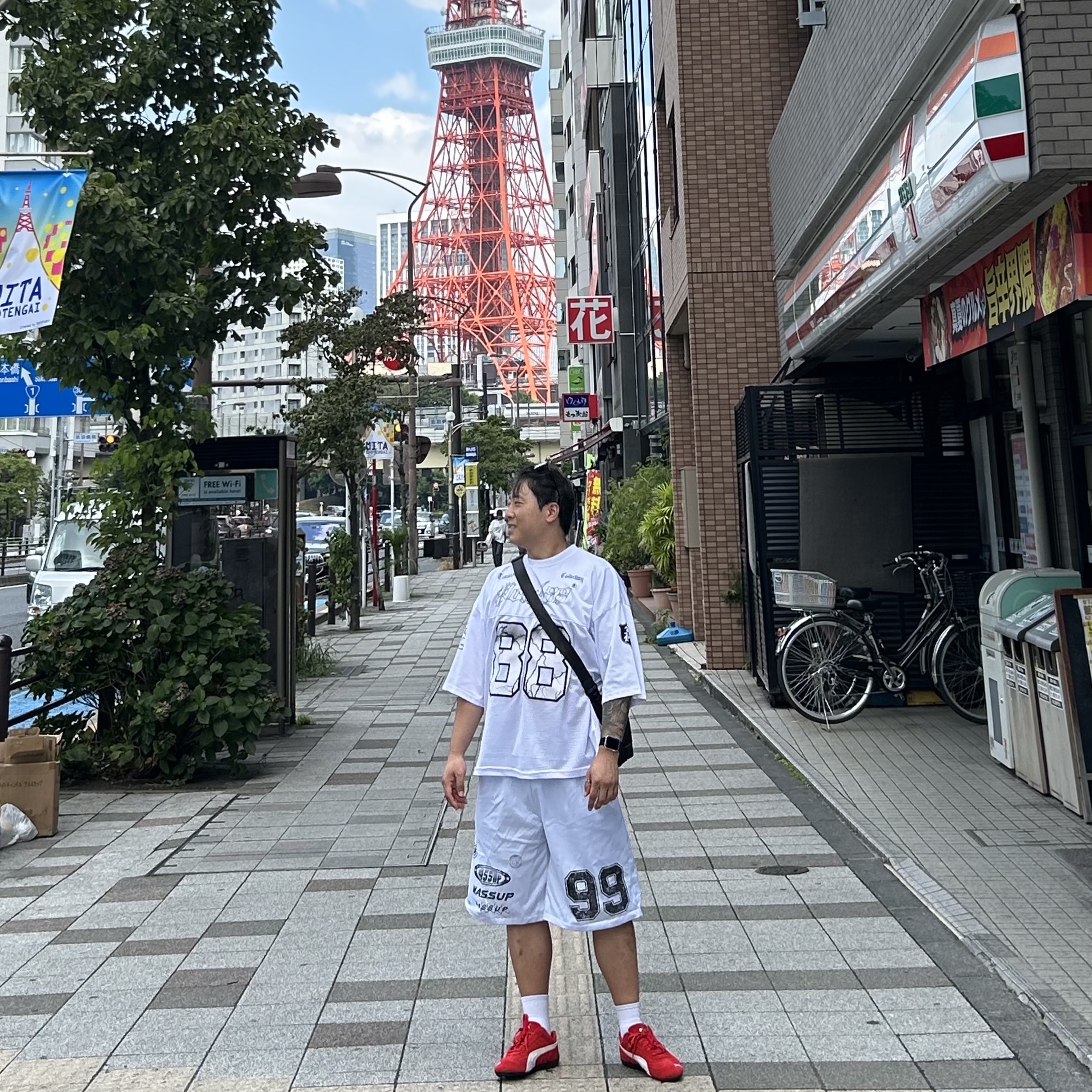 Puma Speedcat OG Red White 착용 스타일