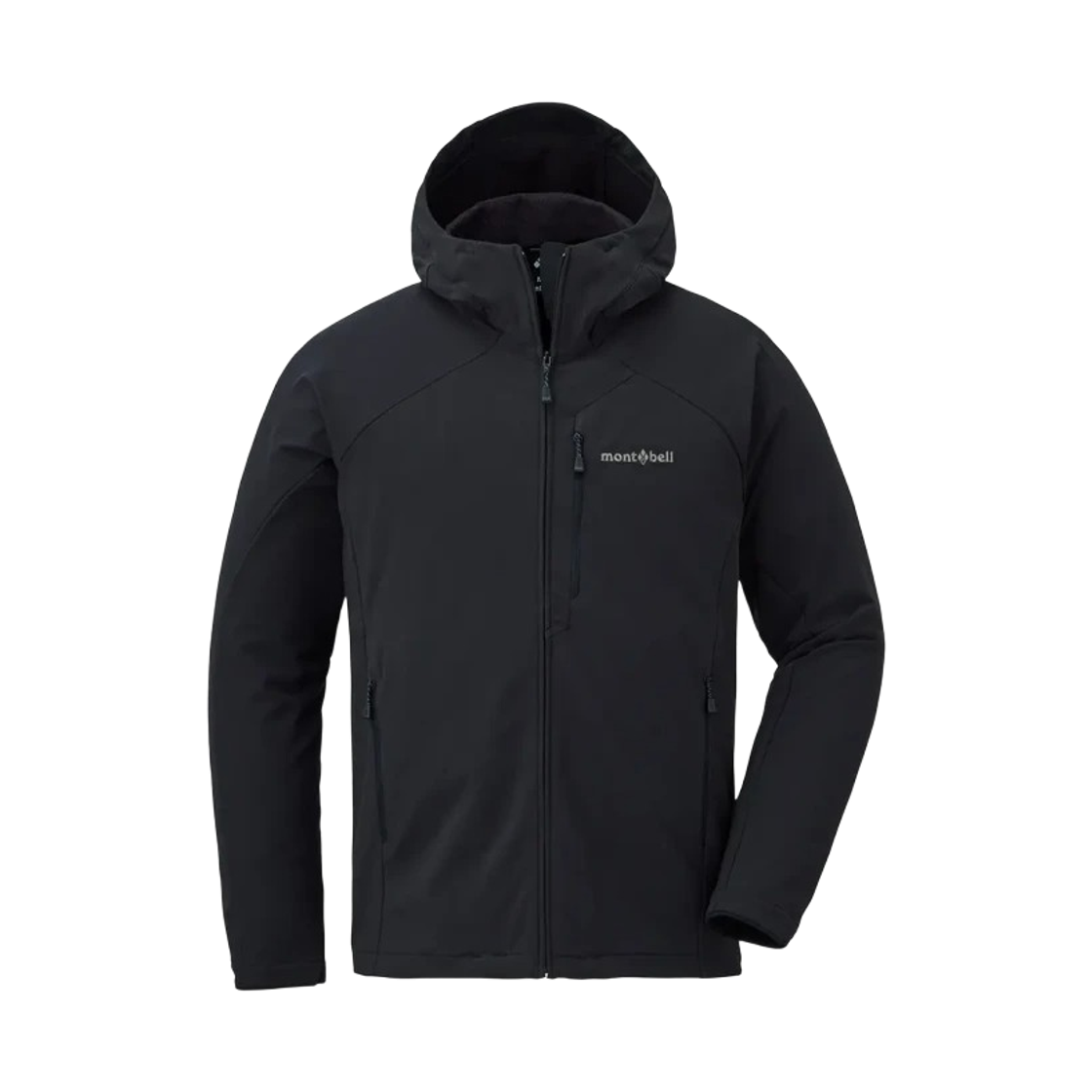2306168 Montbell Climapro 200 Hooded Jacket Black 24