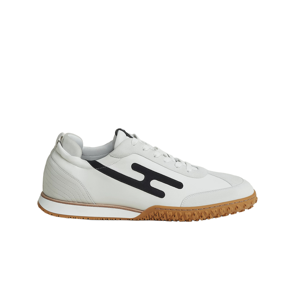에르메스 제트 스니커즈 나파 스웨이드 고트스킨 & 블랑 누아(Hermes Jet Sneakers Nappa Suede Goatskin & Blanc Noir)