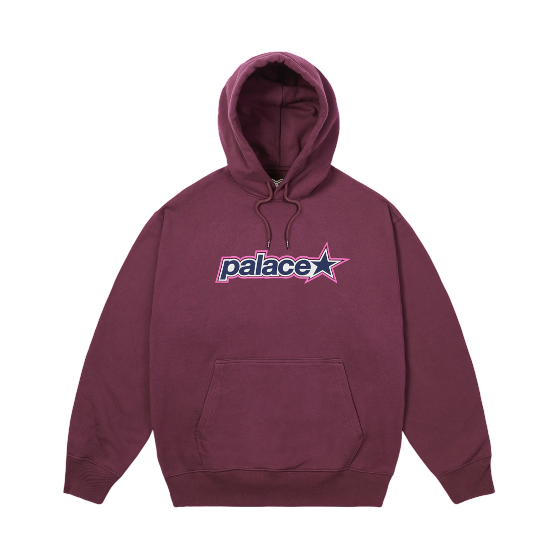 팔라스 P 스타 후드 리치 와인 - 26SS(Palace P Star Hood Rich Wine - 26SS) - 1