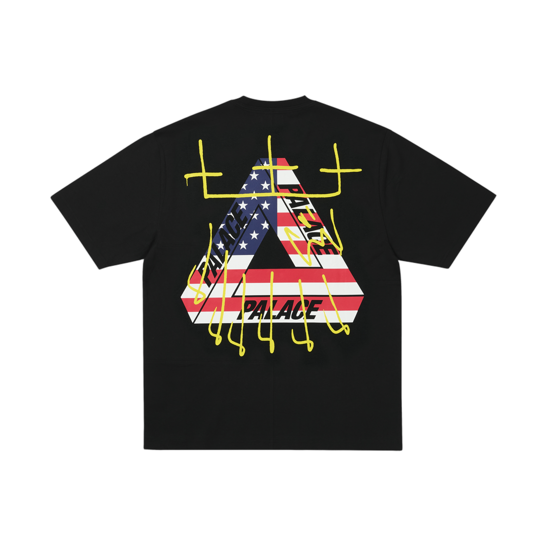 팔라스 킹 트라이 티셔츠 블랙 - 26SS(Palace King Tri T-Shirt Black - 26SS)