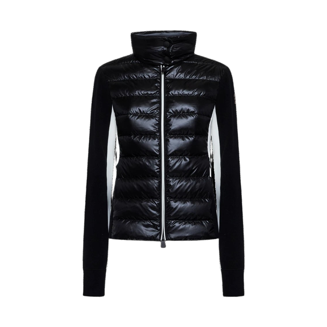 8G00019 80093 999 24F [15% 쿠폰] (W) Moncler Padded Zip-Up Sweatshirt Black - 24FW