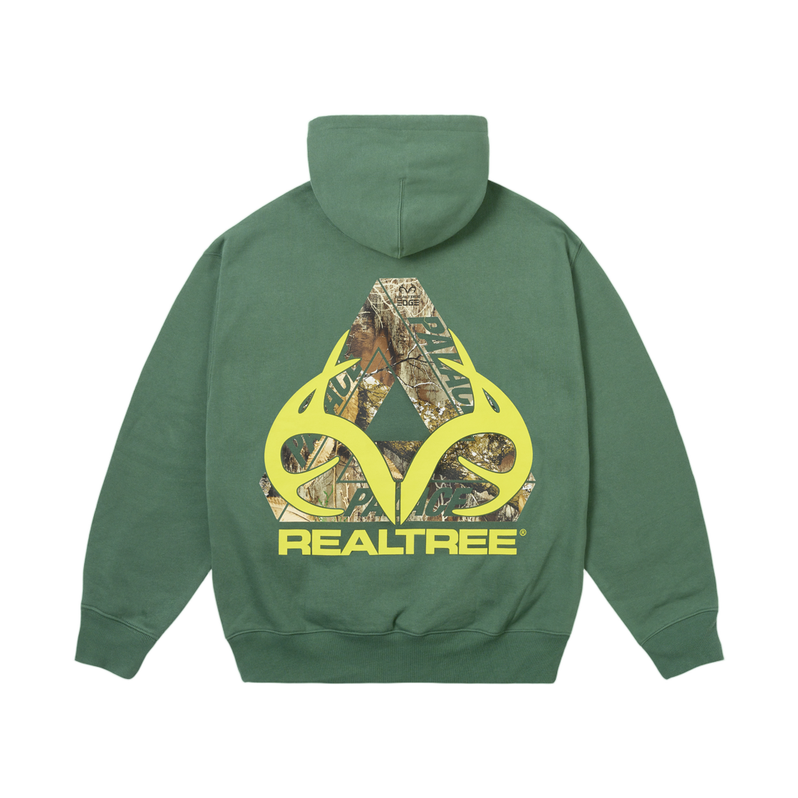 - Palace Realtree Tri-Ferg Hood Racey Green - 26SS