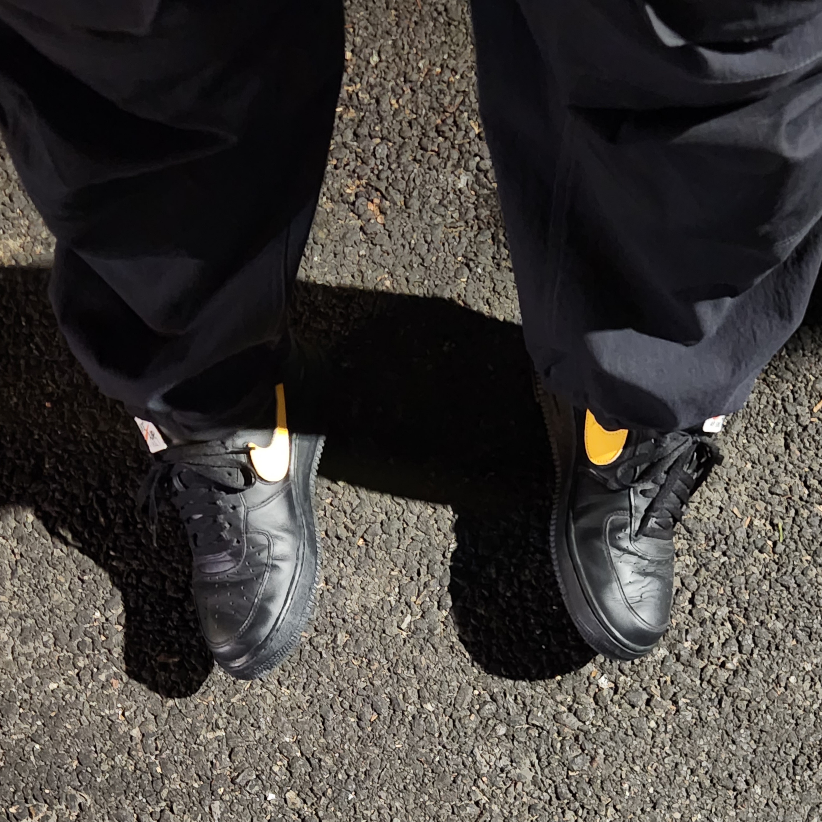 Nike Air Force 1 Low Swoosh Pack All-Star 2018 Black 착용 스타일