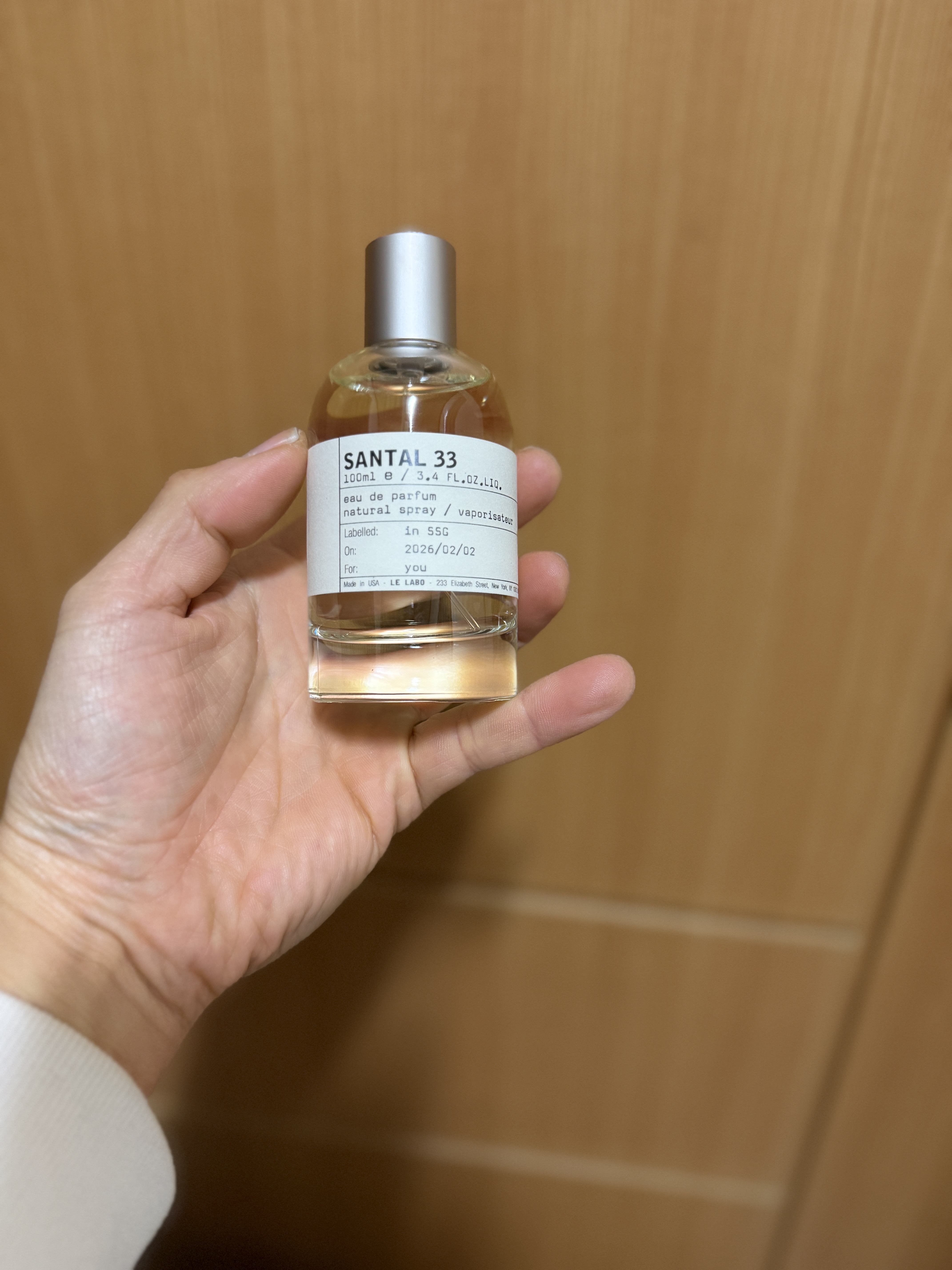 Le Labo Santal 33 Eau De Parfum 100ml 착용 스타일 - 4