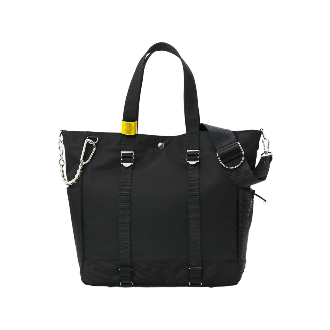 포터 라이드 블랙 투웨이 토트백 L 블랙(Porter Ride Black 2Way Tote Bag L Black) - 1